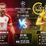 Nhận định trận đấu Bayern Munich vs Bodo Glimt tại vòng phân hạng Champions League